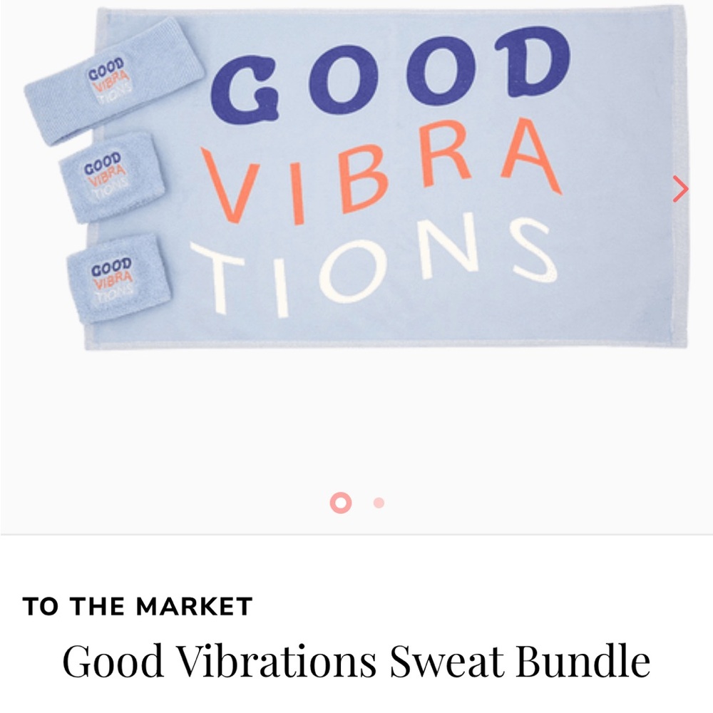 Sweat Band Set w/ Towel